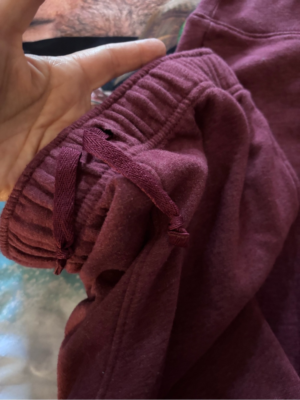 Cat & Jack Burgundy Drawstring Joggers